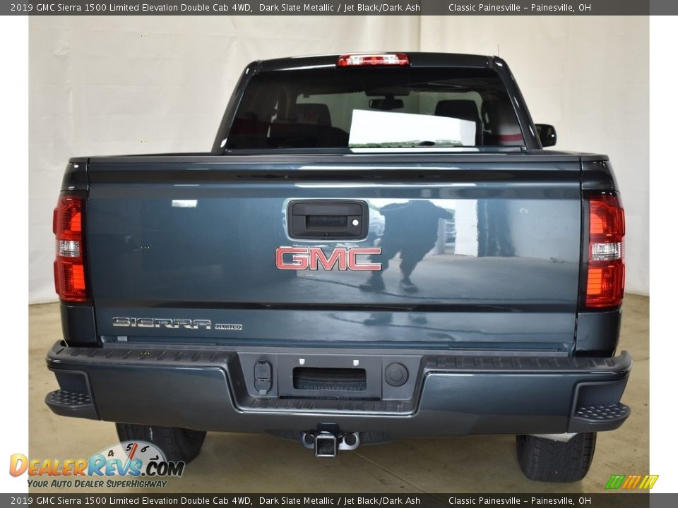 2019 GMC Sierra 1500 Limited Elevation Double Cab 4WD Dark Slate Metallic / Jet Black/Dark Ash Photo #3