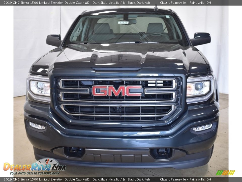 2019 GMC Sierra 1500 Limited Elevation Double Cab 4WD Dark Slate Metallic / Jet Black/Dark Ash Photo #4