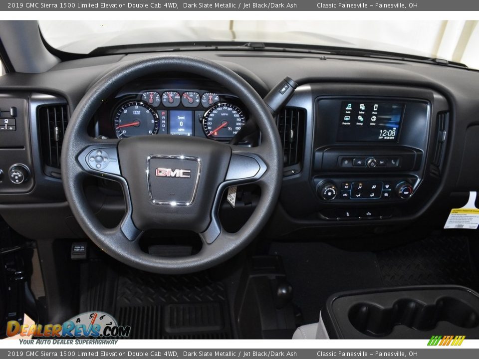 2019 GMC Sierra 1500 Limited Elevation Double Cab 4WD Dark Slate Metallic / Jet Black/Dark Ash Photo #8