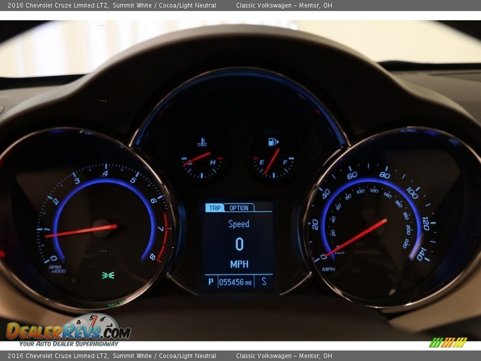 2016 Chevrolet Cruze Limited LTZ Summit White / Cocoa/Light Neutral Photo #7