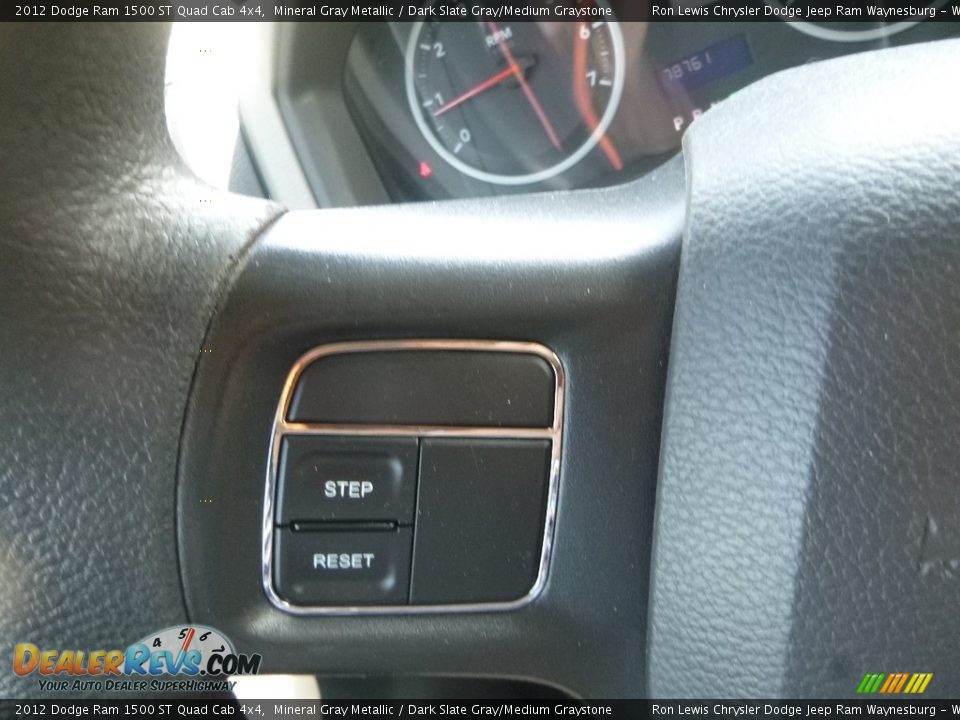 2012 Dodge Ram 1500 ST Quad Cab 4x4 Mineral Gray Metallic / Dark Slate Gray/Medium Graystone Photo #19