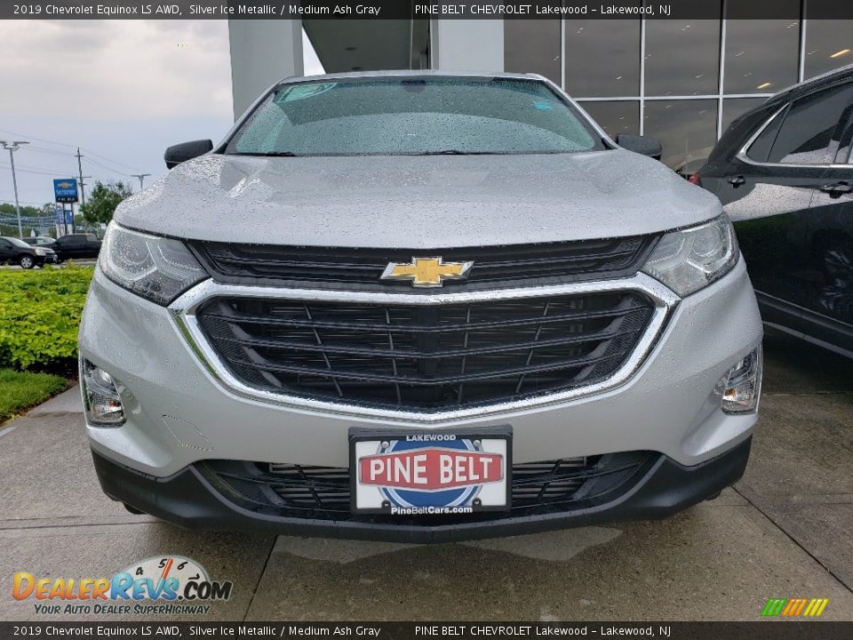 2019 Chevrolet Equinox LS AWD Silver Ice Metallic / Medium Ash Gray Photo #2