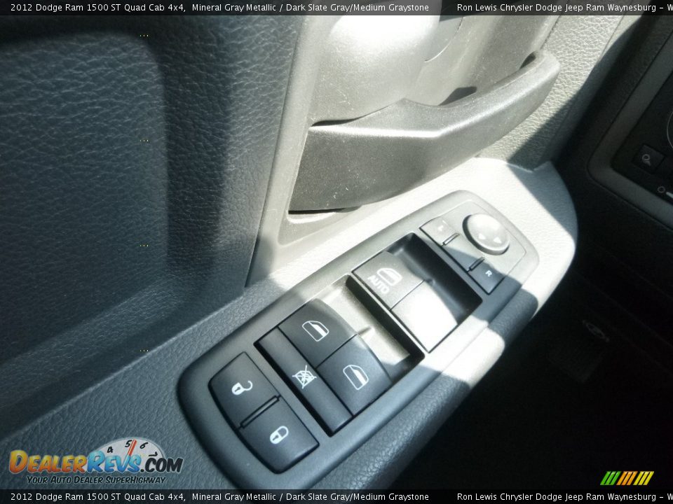 2012 Dodge Ram 1500 ST Quad Cab 4x4 Mineral Gray Metallic / Dark Slate Gray/Medium Graystone Photo #20