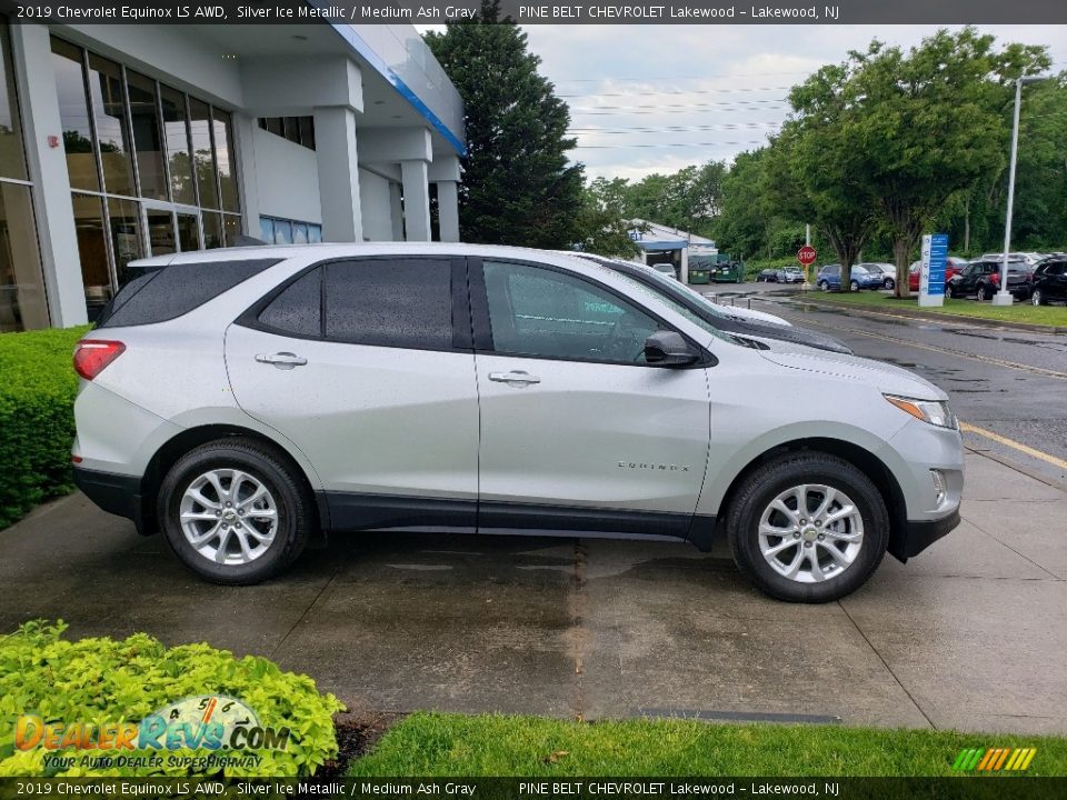 2019 Chevrolet Equinox LS AWD Silver Ice Metallic / Medium Ash Gray Photo #3