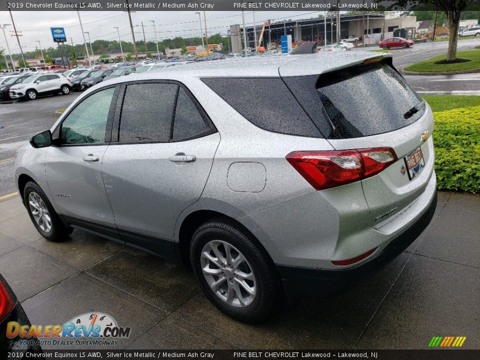 2019 Chevrolet Equinox LS AWD Silver Ice Metallic / Medium Ash Gray Photo #4