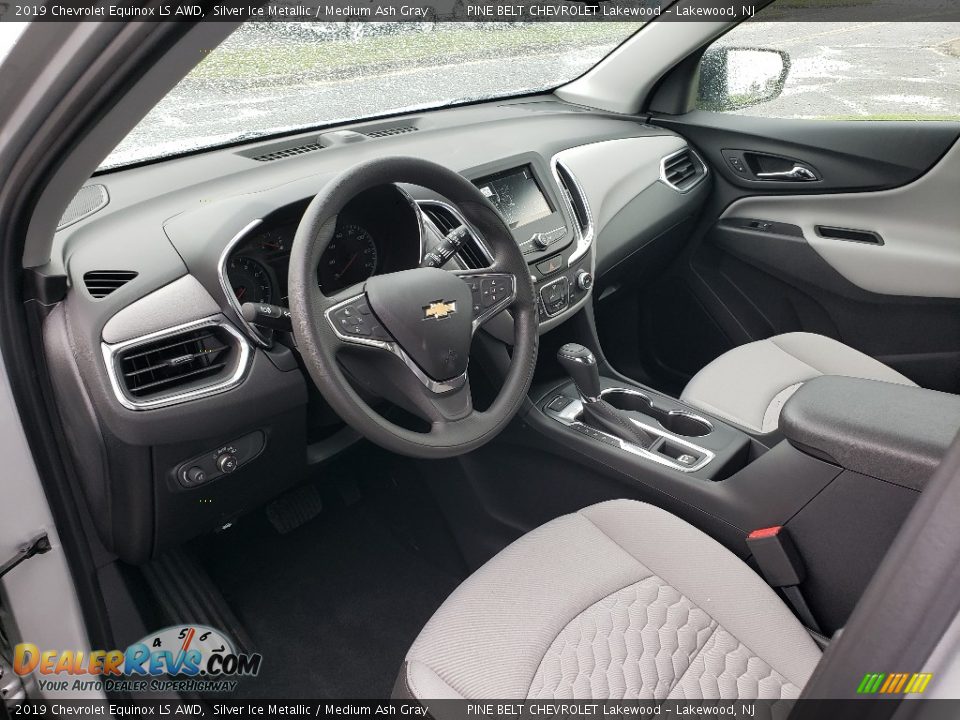 2019 Chevrolet Equinox LS AWD Silver Ice Metallic / Medium Ash Gray Photo #7