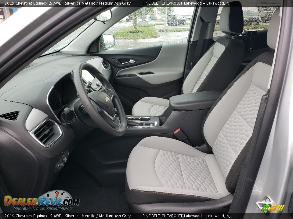 2019 Chevrolet Equinox LS AWD Silver Ice Metallic / Medium Ash Gray Photo #8