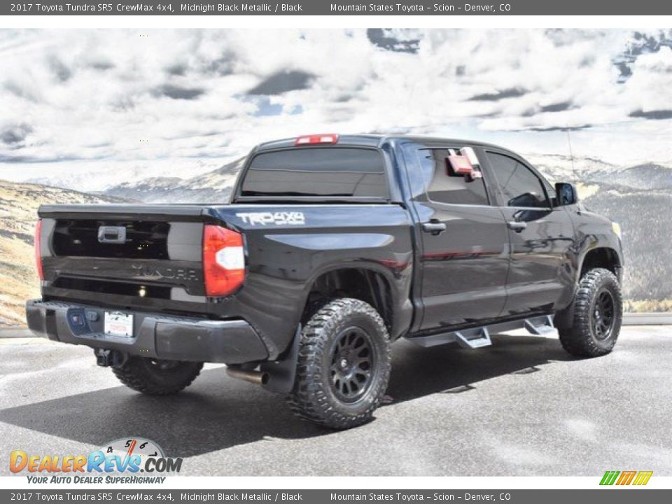 2017 Toyota Tundra SR5 CrewMax 4x4 Midnight Black Metallic / Black Photo #3