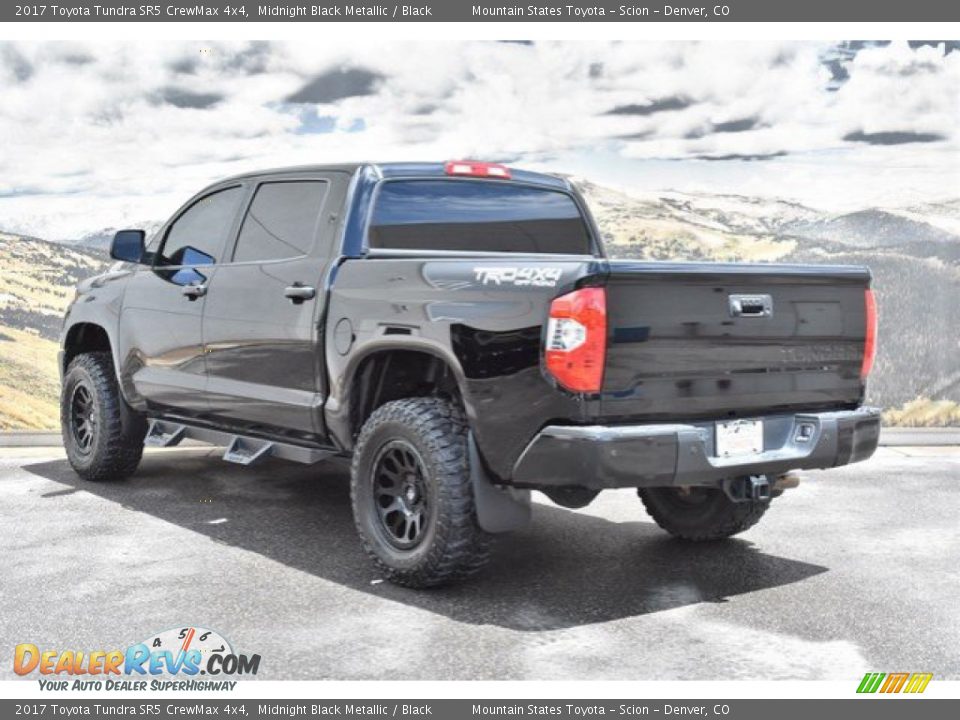 2017 Toyota Tundra SR5 CrewMax 4x4 Midnight Black Metallic / Black Photo #7