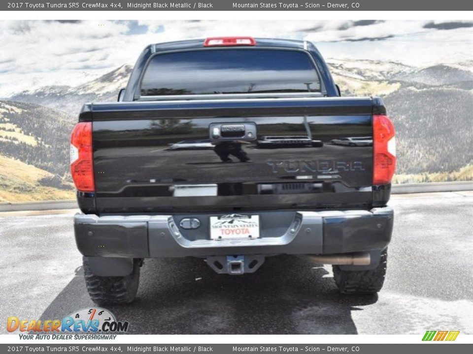 2017 Toyota Tundra SR5 CrewMax 4x4 Midnight Black Metallic / Black Photo #8