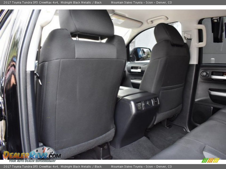 2017 Toyota Tundra SR5 CrewMax 4x4 Midnight Black Metallic / Black Photo #19