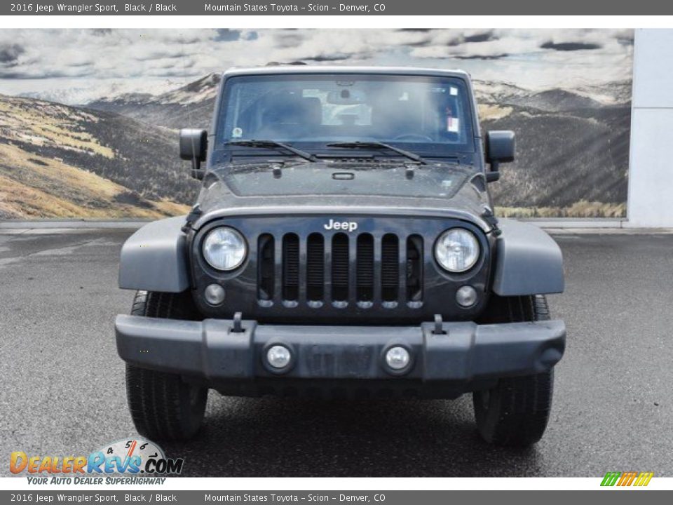 2016 Jeep Wrangler Sport Black / Black Photo #8