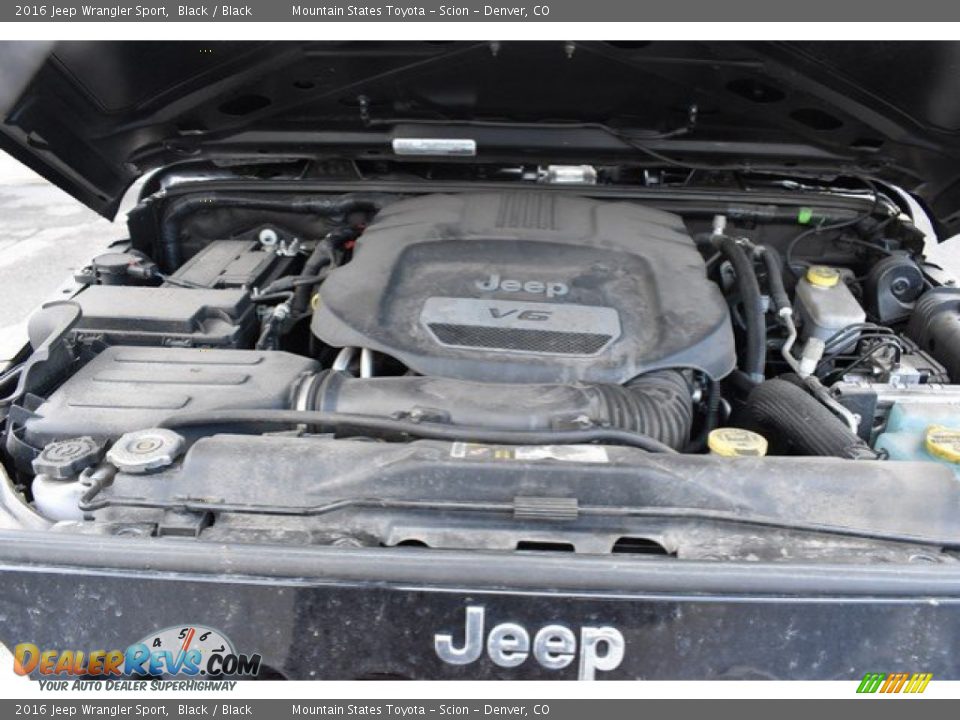 2016 Jeep Wrangler Sport Black / Black Photo #9