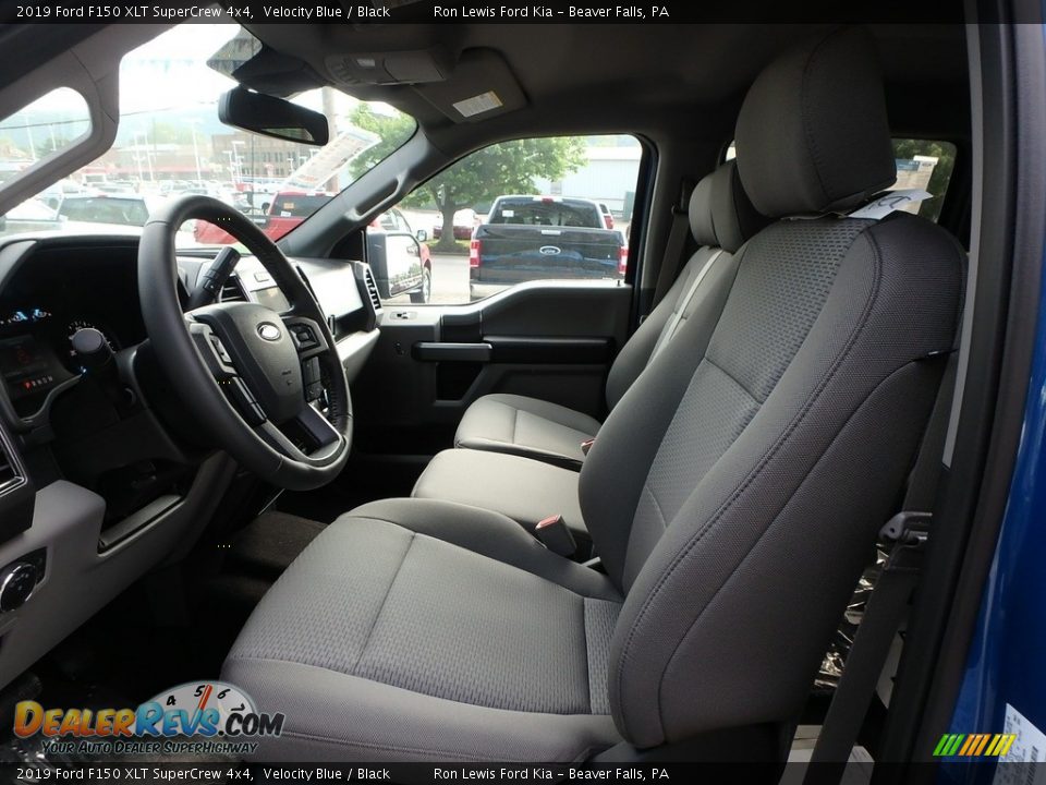 2019 Ford F150 XLT SuperCrew 4x4 Velocity Blue / Black Photo #10