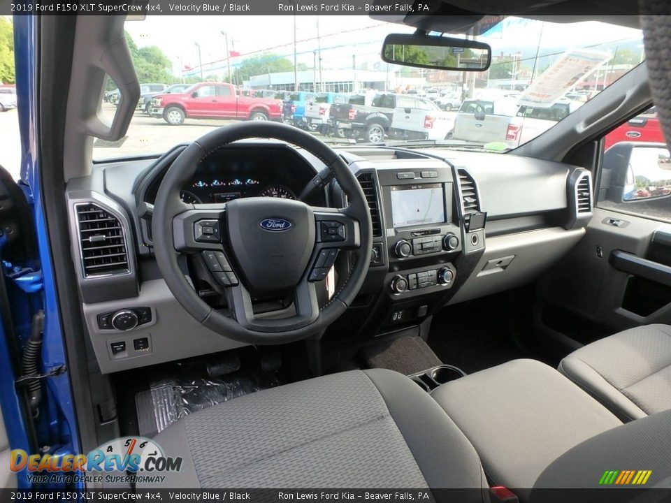 2019 Ford F150 XLT SuperCrew 4x4 Velocity Blue / Black Photo #13