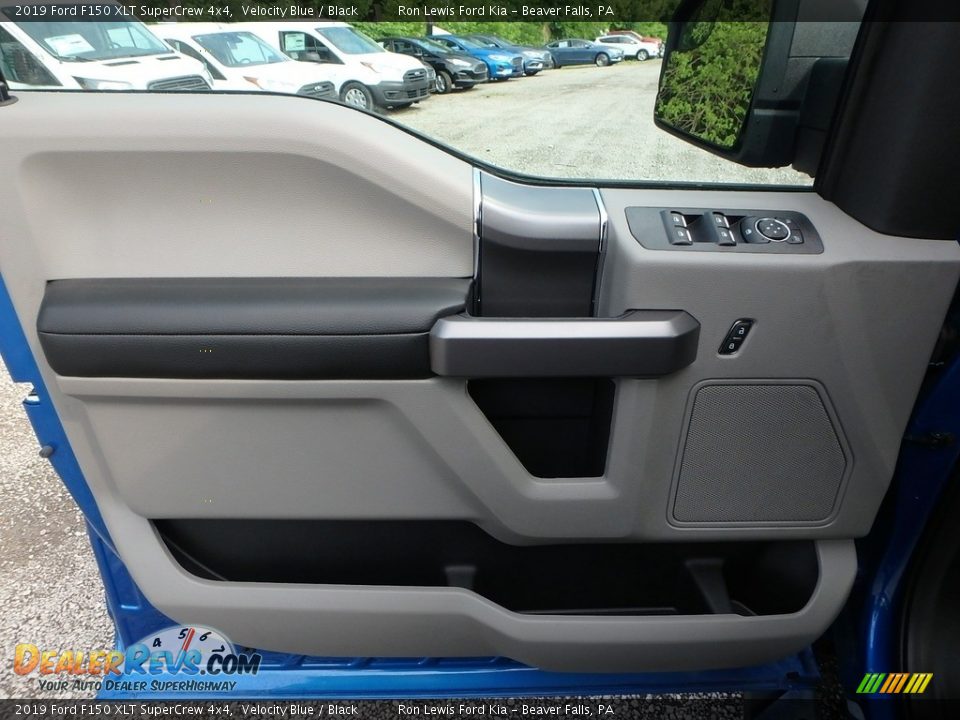 2019 Ford F150 XLT SuperCrew 4x4 Velocity Blue / Black Photo #14
