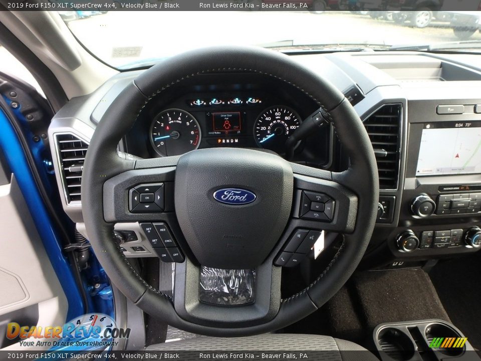 2019 Ford F150 XLT SuperCrew 4x4 Velocity Blue / Black Photo #16