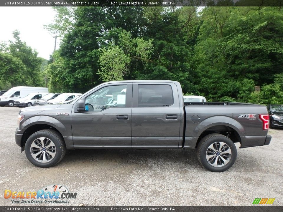 2019 Ford F150 STX SuperCrew 4x4 Magnetic / Black Photo #5