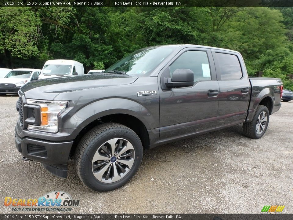 2019 Ford F150 STX SuperCrew 4x4 Magnetic / Black Photo #6