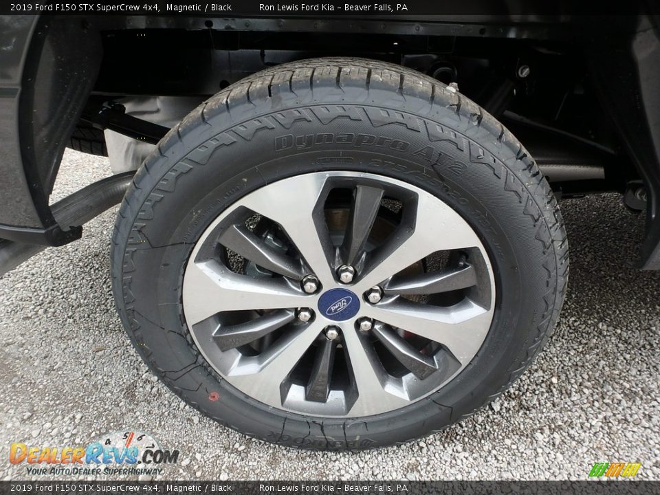 2019 Ford F150 STX SuperCrew 4x4 Magnetic / Black Photo #9