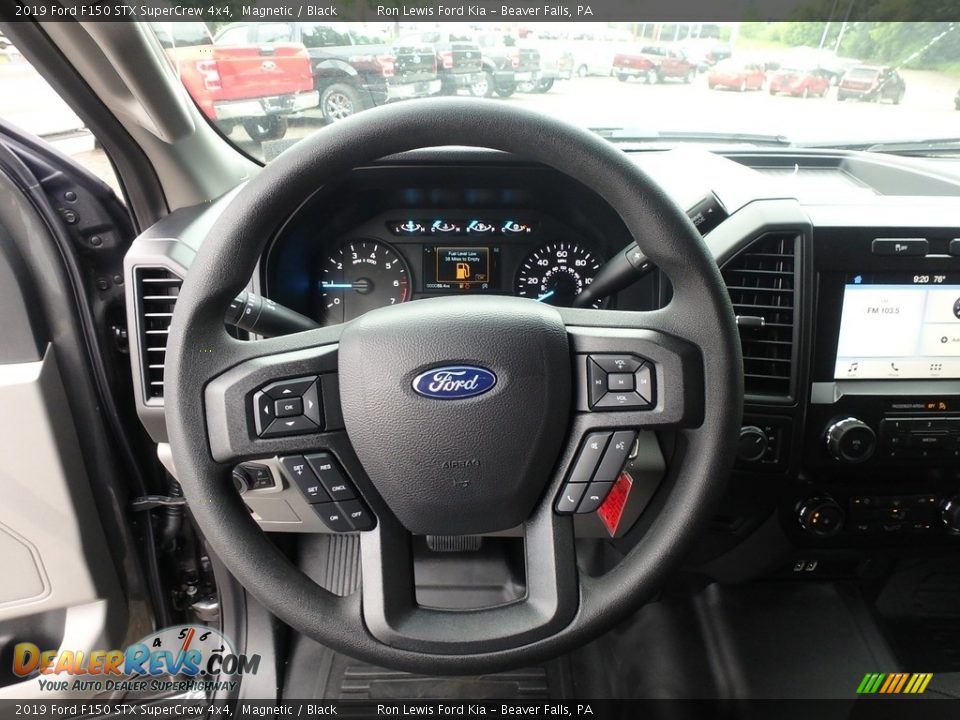 2019 Ford F150 STX SuperCrew 4x4 Magnetic / Black Photo #16