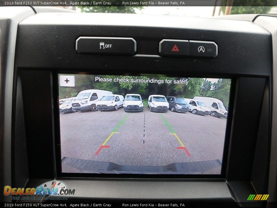 2019 Ford F150 XLT SuperCrew 4x4 Agate Black / Earth Gray Photo #20