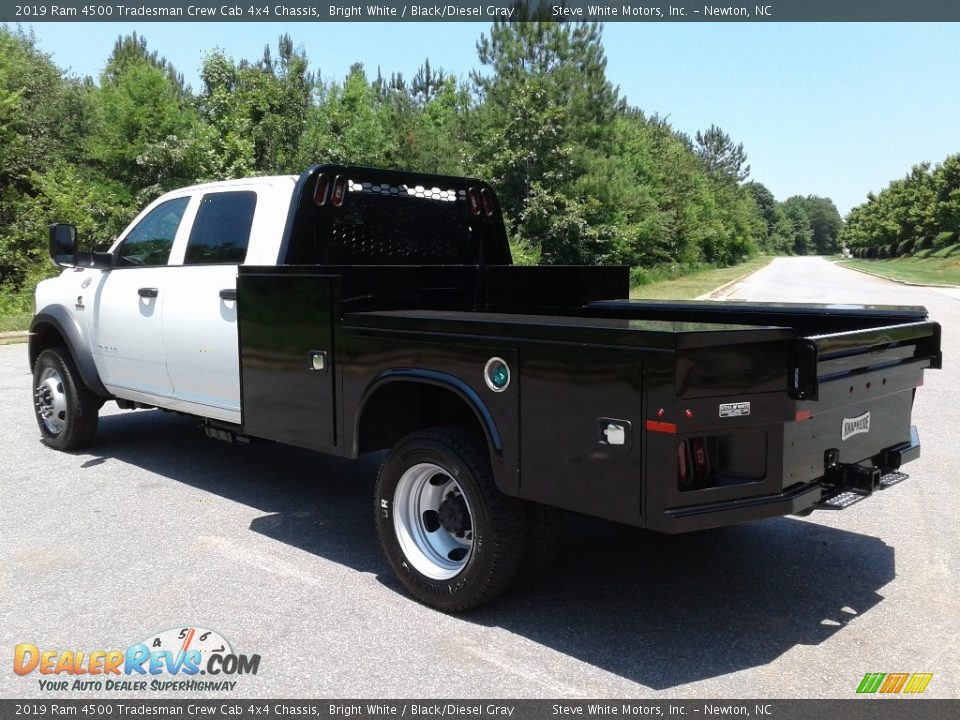 2019 Ram 4500 Tradesman Crew Cab 4x4 Chassis Bright White / Black/Diesel Gray Photo #8