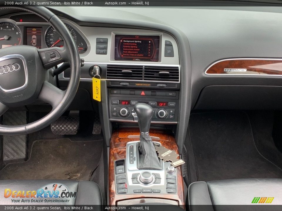2008 Audi A6 3.2 quattro Sedan Ibis White / Black Photo #14