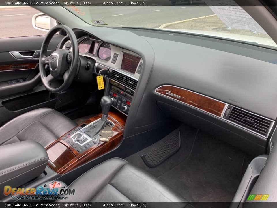2008 Audi A6 3.2 quattro Sedan Ibis White / Black Photo #16