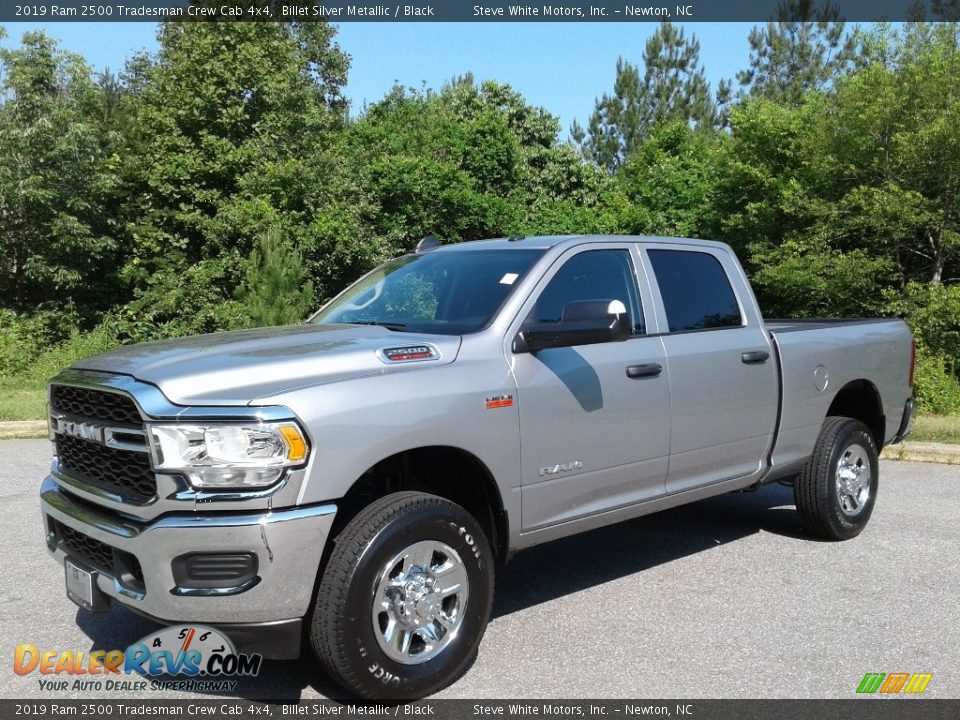 2019 Ram 2500 Tradesman Crew Cab 4x4 Billet Silver Metallic / Black Photo #2