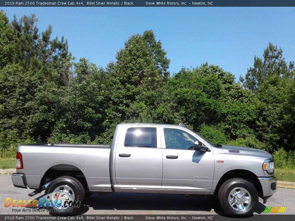 2019 Ram 2500 Tradesman Crew Cab 4x4 Billet Silver Metallic / Black Photo #5
