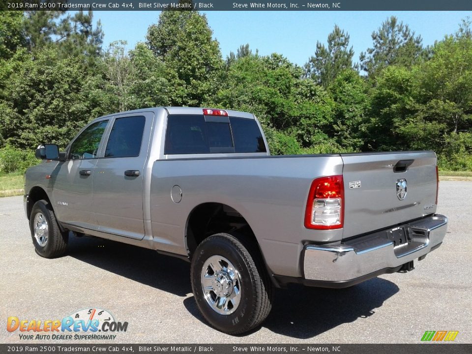 2019 Ram 2500 Tradesman Crew Cab 4x4 Billet Silver Metallic / Black Photo #8