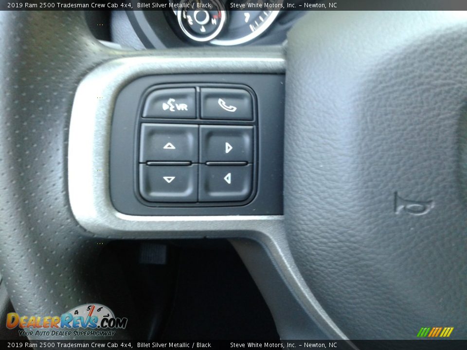 2019 Ram 2500 Tradesman Crew Cab 4x4 Billet Silver Metallic / Black Photo #15