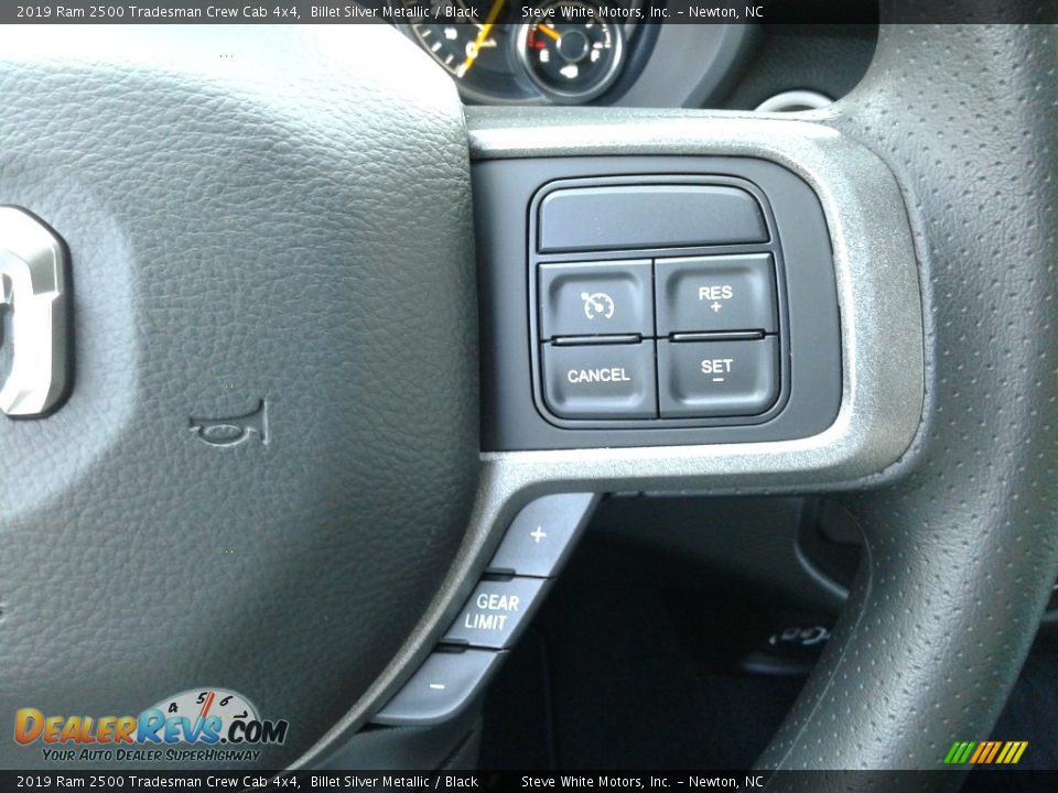 2019 Ram 2500 Tradesman Crew Cab 4x4 Billet Silver Metallic / Black Photo #16