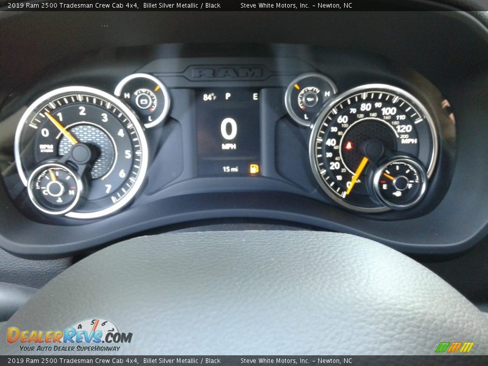 2019 Ram 2500 Tradesman Crew Cab 4x4 Billet Silver Metallic / Black Photo #17