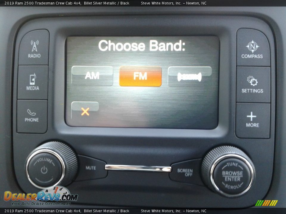 2019 Ram 2500 Tradesman Crew Cab 4x4 Billet Silver Metallic / Black Photo #19