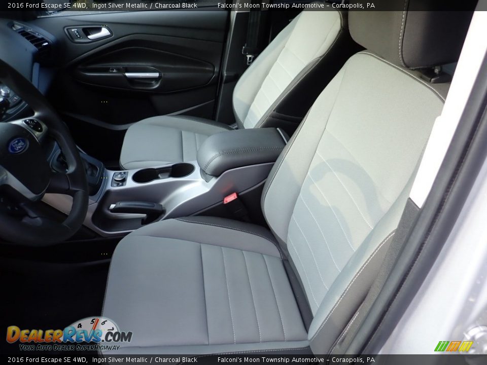 2016 Ford Escape SE 4WD Ingot Silver Metallic / Charcoal Black Photo #15