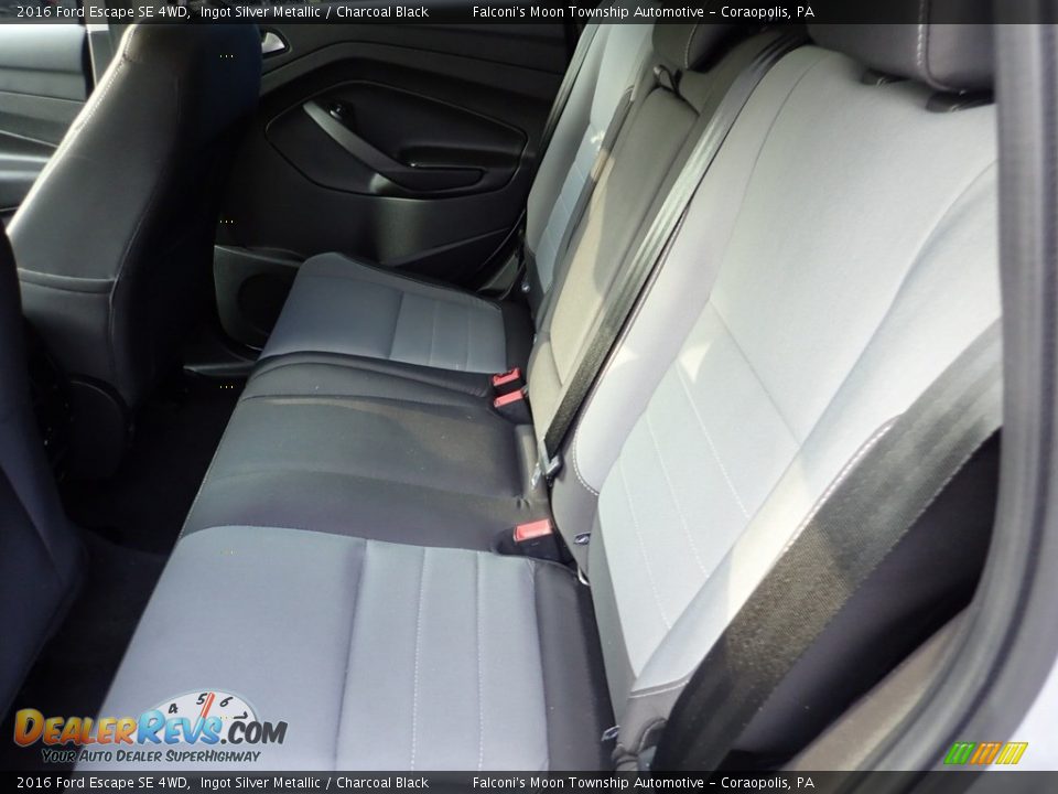 2016 Ford Escape SE 4WD Ingot Silver Metallic / Charcoal Black Photo #16