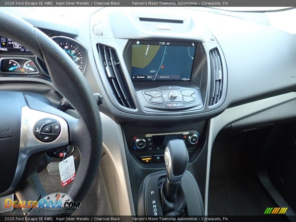 2016 Ford Escape SE 4WD Ingot Silver Metallic / Charcoal Black Photo #22