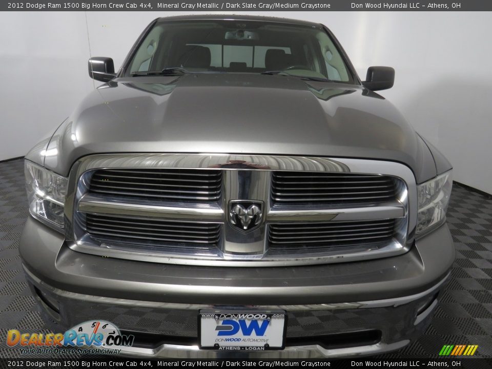 2012 Dodge Ram 1500 Big Horn Crew Cab 4x4 Mineral Gray Metallic / Dark Slate Gray/Medium Graystone Photo #4