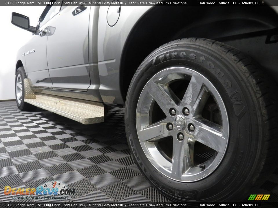 2012 Dodge Ram 1500 Big Horn Crew Cab 4x4 Mineral Gray Metallic / Dark Slate Gray/Medium Graystone Photo #10