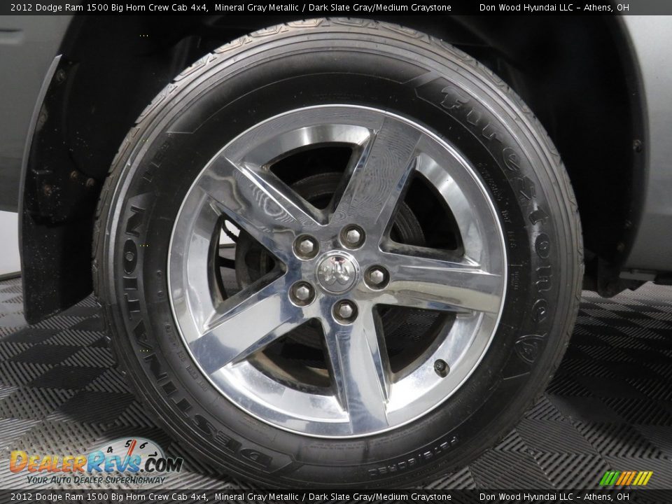 2012 Dodge Ram 1500 Big Horn Crew Cab 4x4 Mineral Gray Metallic / Dark Slate Gray/Medium Graystone Photo #15