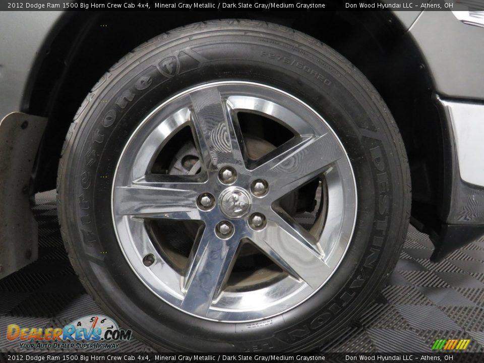 2012 Dodge Ram 1500 Big Horn Crew Cab 4x4 Mineral Gray Metallic / Dark Slate Gray/Medium Graystone Photo #16