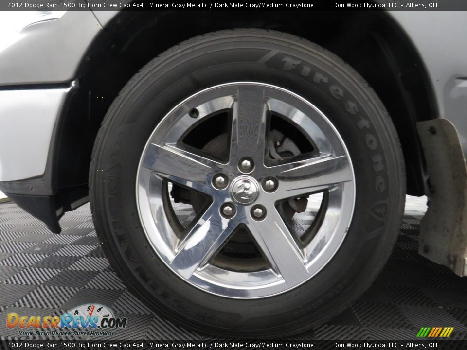 2012 Dodge Ram 1500 Big Horn Crew Cab 4x4 Mineral Gray Metallic / Dark Slate Gray/Medium Graystone Photo #17