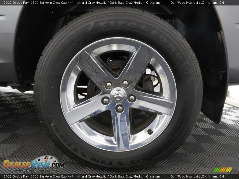 2012 Dodge Ram 1500 Big Horn Crew Cab 4x4 Mineral Gray Metallic / Dark Slate Gray/Medium Graystone Photo #18