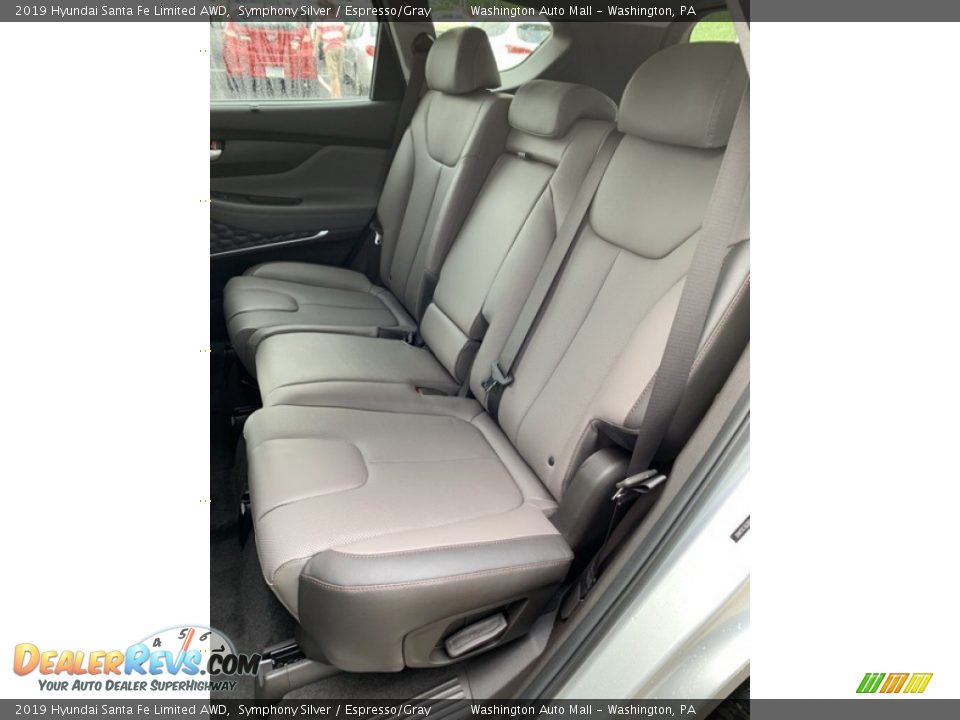 2019 Hyundai Santa Fe Limited AWD Symphony Silver / Espresso/Gray Photo #19
