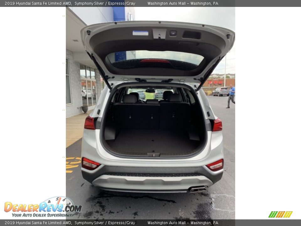 2019 Hyundai Santa Fe Limited AWD Symphony Silver / Espresso/Gray Photo #21