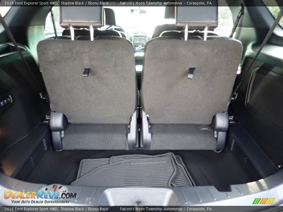 2016 Ford Explorer Sport 4WD Shadow Black / Ebony Black Photo #4
