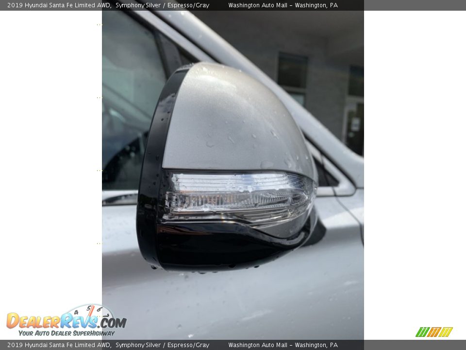 2019 Hyundai Santa Fe Limited AWD Symphony Silver / Espresso/Gray Photo #31