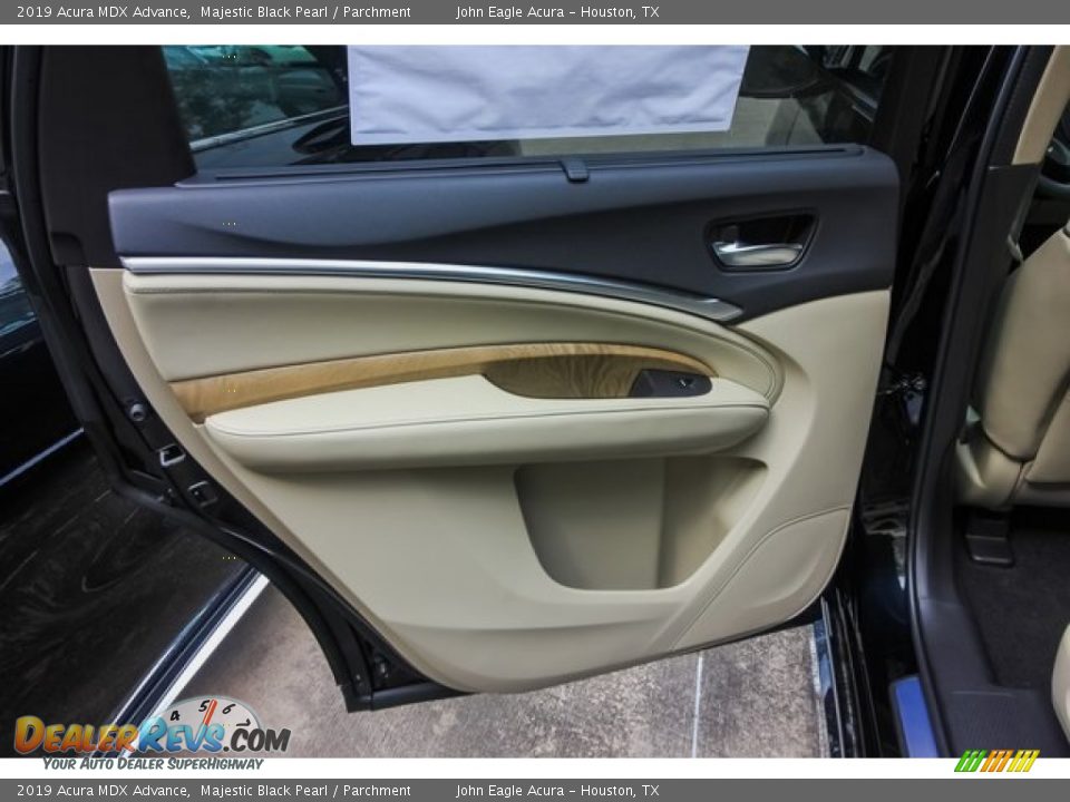 2019 Acura MDX Advance Majestic Black Pearl / Parchment Photo #18
